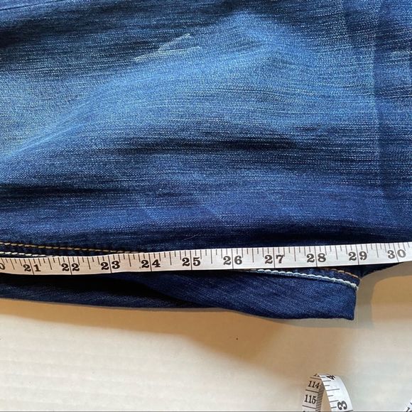 Seven7 High Rise Dark Wash Skinny Jeans Women's 28 - Picture 12 of 12